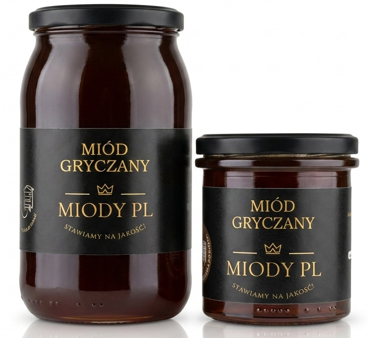 Miód gryczany - niepodgrzewany, niefiltrowany, zbiór 2026